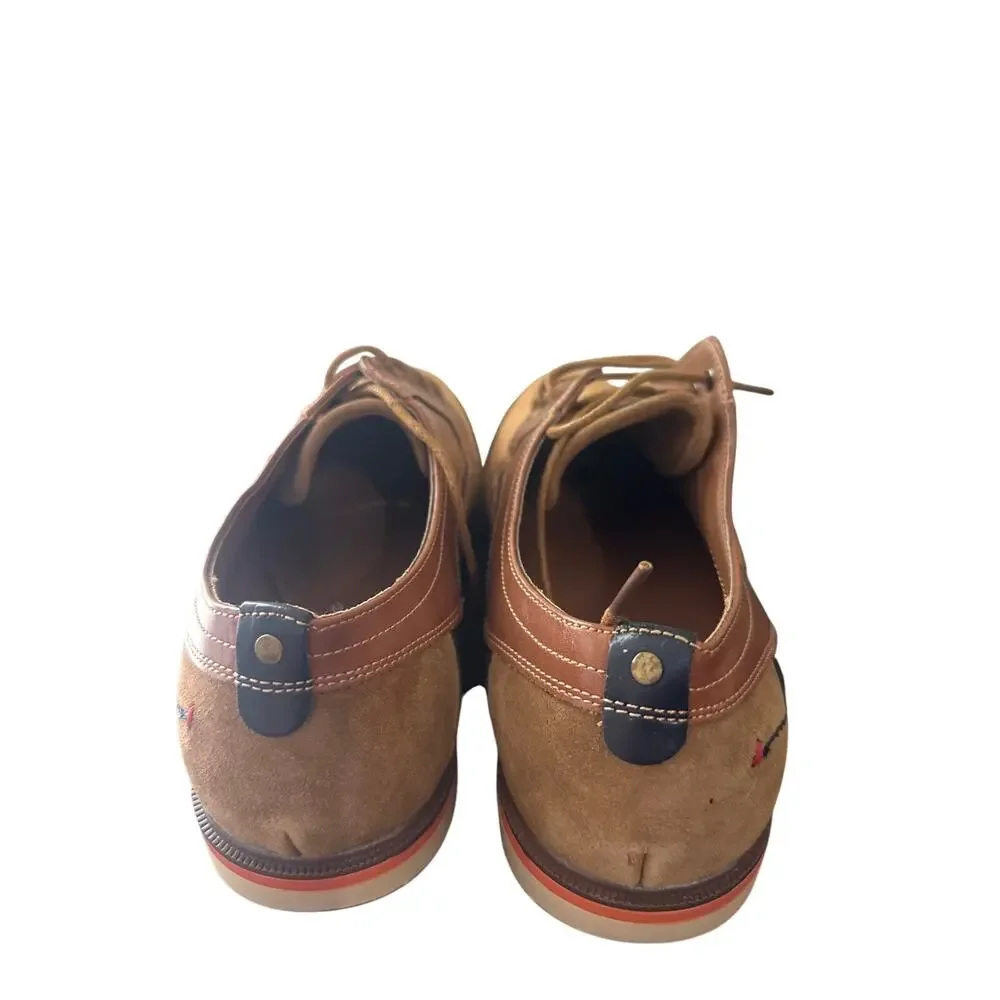 Bruno Marc Men's LG19012M Tan Casual Lace-Up Dress Oxford Shoes 10 p